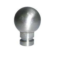 Load image into Gallery viewer, Portfolio 4.88-in L x 1.88-in dia Brushed Nickel Traditional Steel Lamp Finial
