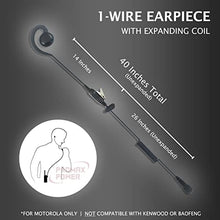 Load image into Gallery viewer, ProMaxPower Two Way Radio 1-Wire C-Shape Swivel Headset Earpiece PTT for Motorola CP88, CP100, CP200D, CLS1110, CLS1410, Mag One BPR40
