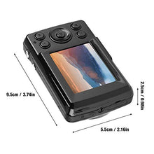 Load image into Gallery viewer, Rugged 30FPS Outdoor 4X Zoom Camera Rugged 720P HD Camera for Beach Camping(Black)
