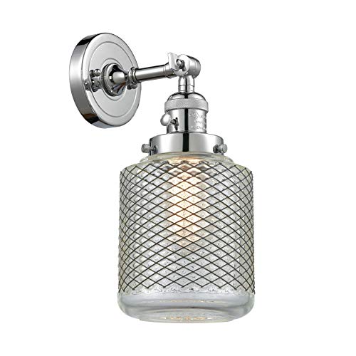 Innovations 203SW-PC-G262 1 Light Sconce with a High-Low-Off Switch, Polished Chrome
