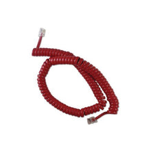 Load image into Gallery viewer, Cablesys 1200RD GCHA444012-FCR / 12 RED Handset Cord by Cablesys

