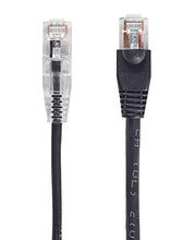 Load image into Gallery viewer, Black Box Network Services C6PC28-BK-05 Slim-Net Cat6 250-Mhz 28-Awg Stranded Ethernet Patch Cable - Unshielded, PVC, Sn
