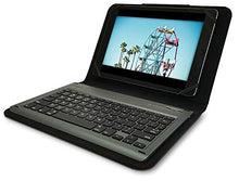 Load image into Gallery viewer, PureGear Universal 7&quot; - 8&quot; Tablet Folio with Bluetooth Keyboard - Black
