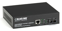 Black Box Gb PoE MED Conv 10/100/1000Mb COP to 1000Mb MM FBR 850nm 550m SC