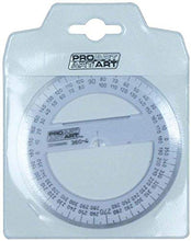 Load image into Gallery viewer, PRO ART 6-Inch Protractor, 360-Degree
