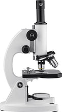 Load image into Gallery viewer, BARSKA AY13070 40x, 100x, 400x Monocular Compound High Powered Microscope with 5-Hole Diaphragm, White

