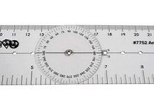 Load image into Gallery viewer, LEARNING ADVANTAGE-7752 Angle Measurement Ruler - Clear, Flexible and Adjustable Geometry Measuring Tool - Measure Angles to 360 Degrees and Lines to 12&quot;

