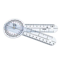 Load image into Gallery viewer, EMI EGM-650 5 Piece Physical Therapy Set - Goniometer 12 inch , 8 inch, 6 inch, Taylor Hammer, &amp; Tape Measure
