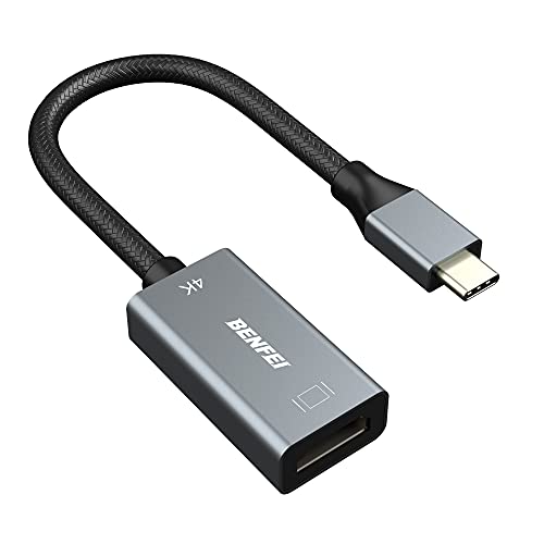 USB C to HDMI Adapter (4K@60Hz), Benfei USB Type-C to HDMI Adapter [Thunderbolt 3 Compatible] with MacBook Pro 2019/2018/2017, MacBook Air/iPad Pro 2018, Samsung Galaxy S10/S9 and More