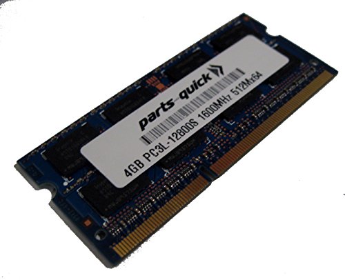 4GB Memory for Dell Latitude 14 7000 Series (E7450) Ultrabook DDR3L 1600MHz RAM (PARTS-QUICK BRAND)
