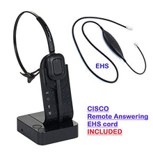 Load image into Gallery viewer, Wireless Headset Compatible with Cisco 6945 7942G 7945G 7962G 7965G 7975G 7821 7841 7861 8811 8841 8845 Phone (Pioneer)
