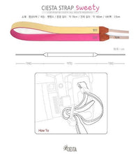 Load image into Gallery viewer, Ciesta CSS-F25-008 Fabric Camera Strap (Sweety Hotpink) for Toy Camera DSLR Mirrorless Camera
