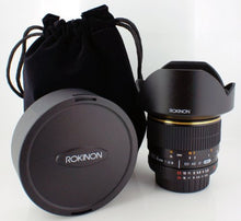 Load image into Gallery viewer, Rokinon 14mm f/2.8 IF ED UMC Ultra Wide Angle Fixed Lens w/ Built-in AE Chip for Nikon
