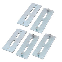 Aexit 5Pcs Aluminum Transmission Alloy 105mmx40mm Cable Holder Wire Organizer for Home Office