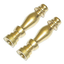 Load image into Gallery viewer, Westinghouse 7013000 2&quot; Brass Finials 2 Count

