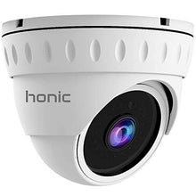 Load image into Gallery viewer, honic Clear Night Vision 2MP 90 Wide Angle (AHD TVI CVI 960H) Indoor Outdoor Dome CCTV Camera, 1080P Security IR Analog Camera, Waterproof Eyeball Cam for Surveillance
