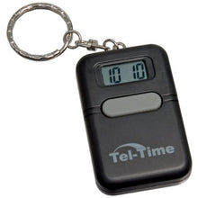 Load image into Gallery viewer, Tel-Time Talking Key Chain Square -Black
