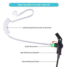 Load image into Gallery viewer, COMMIXC Walkie Talkie Earpiece, Covert Air Acoustic Tube Headset with Mic PTT, Compatible with Motorola Mototrbo APX4000 APX7000 APX8000 XPR6350 XPR6550 XPR7350 XPR7550 Two-Way Radios
