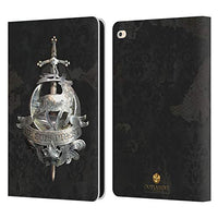 Head Case Designs Officially Licensed Outlander Fraser Brooch Seals and Icons Leather Book Wallet Case Cover Compatible with Apple iPad Air 2 (2014)