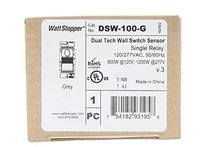 Load image into Gallery viewer, Watt Stopper DSW-100-G Dual Tech Wall Occupancy Sensor, PIR, 120/277V, Gray
