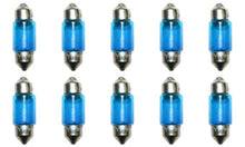 Load image into Gallery viewer, CEC Industries #3175B (Blue) Bulbs, 12 V, 10 W, SV8.5-8 Base, T-3.25 shape (Box of 10)
