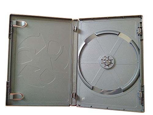 Viva Elite 20 Pk 14mm DVD Case Single Black Premium 1 Disc Box Holder Standard Size Machinable Eco Solid