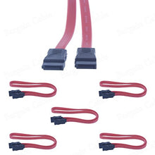 Load image into Gallery viewer, FastSun 5 Pack Lot 16&quot; Serial ATA SATA Straight to Straight DATA HDD Hard Drive Cable
