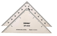 Zona 37-433 Triangle, Stainless Steel, 3-Inch