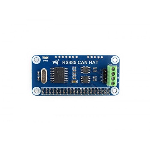 Raspberry Pi RS485 CAN HAT Allows Stable Long-Distance Communication via RS485/CAN Functions Onboard MCP2515 Transceiver SN65HVD230 SP3485