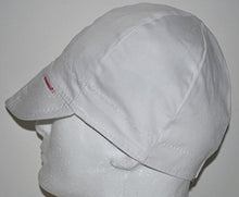 Load image into Gallery viewer, Comeaux Caps Reversible Welding Cap Solid White 7 1/8 (12)
