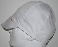 Comeaux Caps Reversible Welding Cap Solid White 7 1/8 (12)