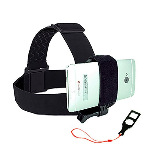 Universal Head Mount For Your Smartphone By Action Mount, Operable With Any Smartphone. Strong Hold.