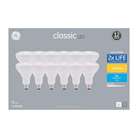 GE Classic 12-Pack 65 W Equivalent Dimmable Warm White R30 LED Light Fixture Light Bulbs