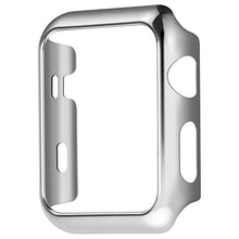 Load image into Gallery viewer, Apple Watch Series 3 Case,Mangix Super Thin PC Plated Plating Protective Bumper Case for for for Apple Watch Series 3/Edition/Nike+ (42mm Silver)

