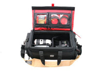Load image into Gallery viewer, PortaBrace DCO-1R Small DSLR Camera Organizer Bag - Black
