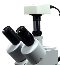 Load image into Gallery viewer, OMAX 10X-20X-30X-60X Digital Trinocular Stereo Microscope with 1.3MP USB Digital Camera and Dual Illumination System
