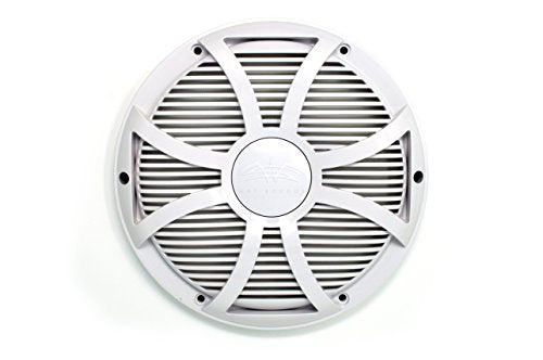 Wet Sounds REVO 10 SW-W GRILL White SW Closed Style Grill for the REVO 10 Inch Marine Subwoofer