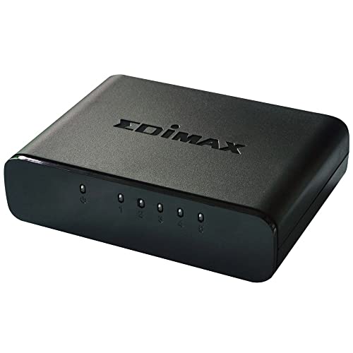 Edimax 5 Port 10/100Mbps Switch N-Way, Plastic Case, ES-3305P (N-Way, Plastic Case Switches 10/100Mbps)