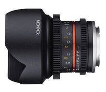 Load image into Gallery viewer, Rokinon Cine CV12M-FX 12mm T2.2 Cine Lens for Fujifilm X-Mount Cameras
