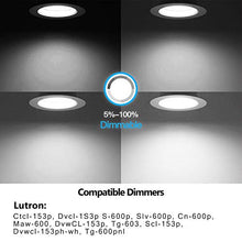 Load image into Gallery viewer, VANSENG (4 Pack)4 Inch LED Recessed Lighting Dimmable Downlight, 5000K (Daylight White),11W (100W Replacement),CRI90+, Retrofit Lighting Fixture,Great for Cans Bathroom, Kitchen, Office
