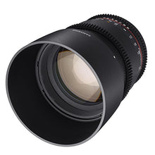 Load image into Gallery viewer, Samyang SYDS85M-NEX VDSLR II 85mm T1.5 Cine Lens for Sony Alpha E-Mount Cameras (FE)
