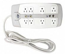 Load image into Gallery viewer, Surge Protector Outlet Strip, White

