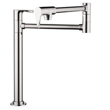 Load image into Gallery viewer, Hansgrohe 39838001 Citterio Deck-Mounted Pot Filler, Chrome
