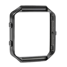 Load image into Gallery viewer, Fitbit Blaze Frame Black, AISPORTS Fitbit Blaze Accessory Frame Stainless Steel Metal Watch Frame Holder Shell Replacement Housing Protective Case Cover for Fitbit Blaze Smart Watch
