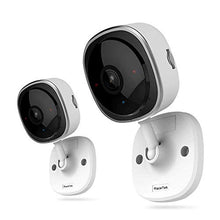 Load image into Gallery viewer, Wireless Security Camera 1080P,180 Degree Panoramic Camera with Motion Detection,Night Vision,Two-Way Audio,Home Security WiFi IP Camera for Office/Baby/Nanny/Pet Monitor (White-2 Pack)
