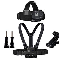 Load image into Gallery viewer, Sametop Chest Mount Harness Chesty Head Mount Strap Kit Compatible With Go Pro Hero 8 Black, Hero 7,
