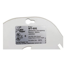 Load image into Gallery viewer, Wattstopper WT-605 Occupancy Sensor Ultrasonic Ceiling Mount 180 Coverage 600 SQ FT; White

