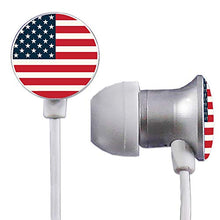 Load image into Gallery viewer, AudioSpice American Flag Collection Scorch Earbuds with BudBag
