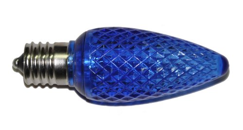 Imaginary Colours 100-Pack Blue Dimmable C9 LED Replacement Bulb