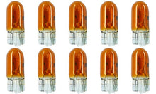 Load image into Gallery viewer, CEC Industries #555A (Amber) Bulbs, 6.3 V, 1.575 W, W2.1x9.5d Base, T-3.25 shape (Box of 10)
